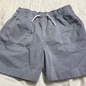 Jcrew dock shorts boys 7 blue chambray